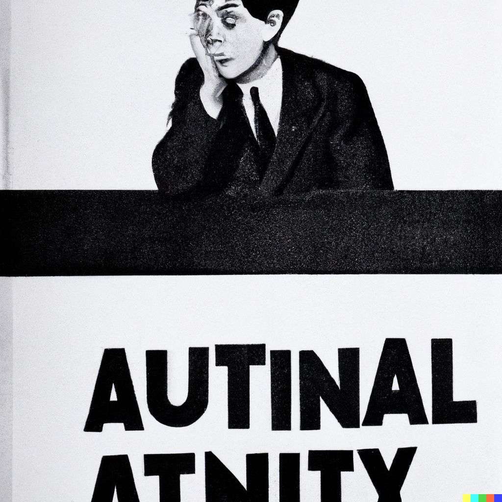 a representation of anxiety, advertisement from the '60s